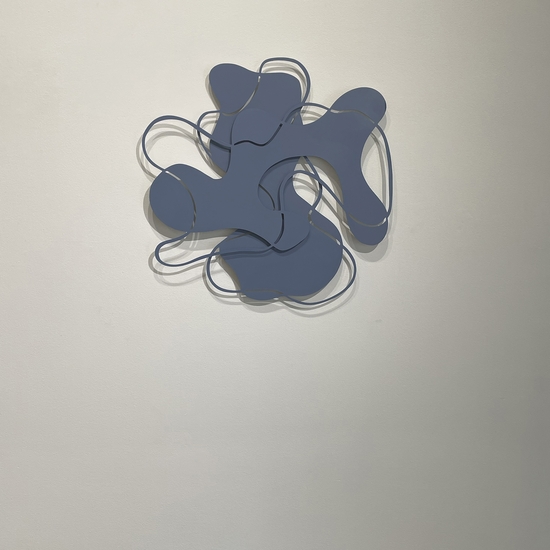 Andreas Kocks, Two of Us (#2450SA), 2025, Acrylic on steel, 31 x 32 x 1 inches