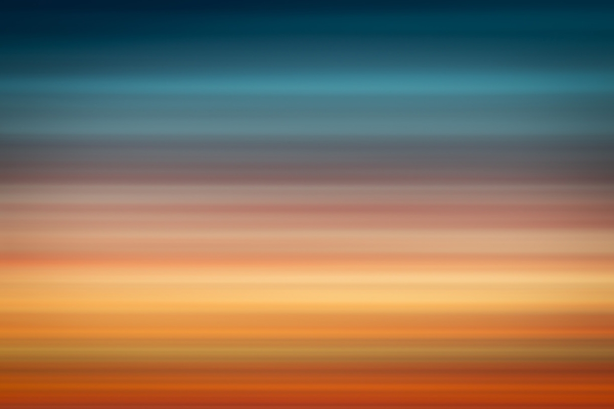 Aaron Leitz, Horizons No.108 (Civil Twilight), Los Angeles, CA, 2025, Archival pigment print, Available in various sizes