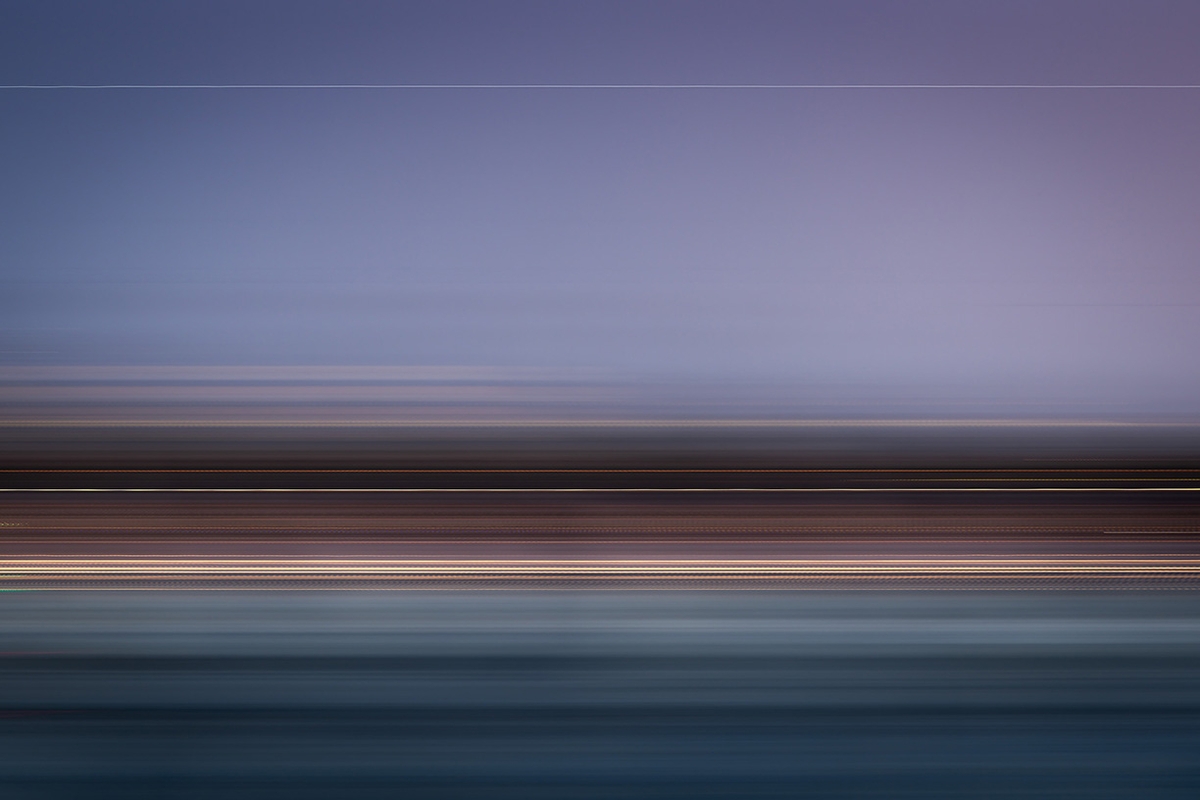 Aaron Leitz, Horizons No. 128 (Moorings), Balboa Island, CA, 2025, Archival pigment print, Various sizes available