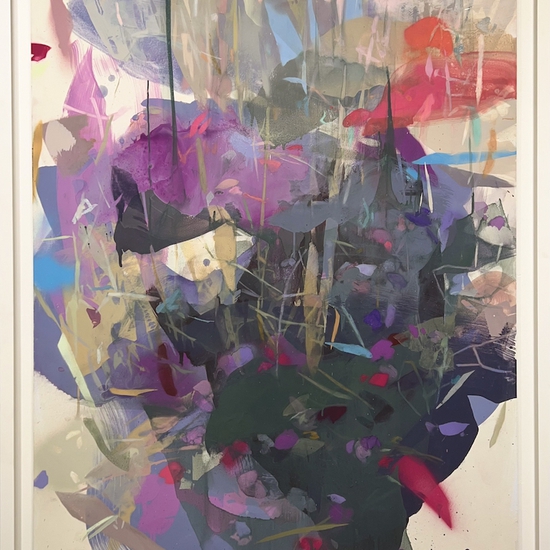 (11207) June (Dried Grasses and Prairie Verbena) -- Emily Leonard