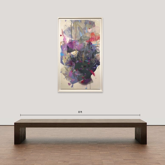 Mockup of "June Dried Grasses and Prairie Verbena)"