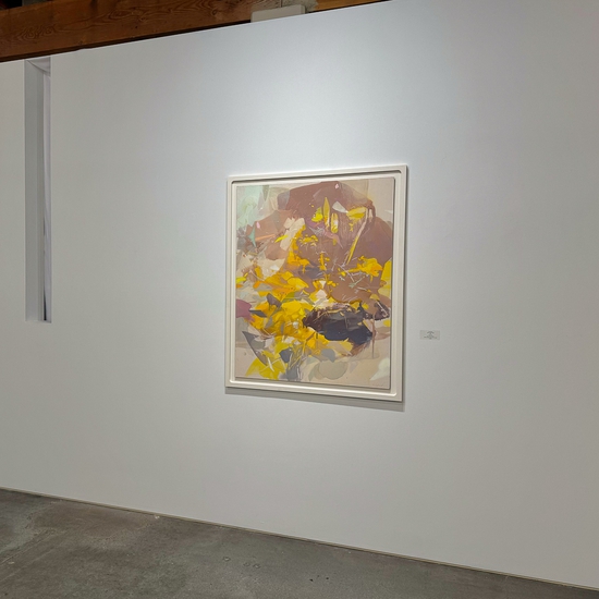 "Chamisa Against Adobe" in Emily Leonard's 2024 Solo Exhibition