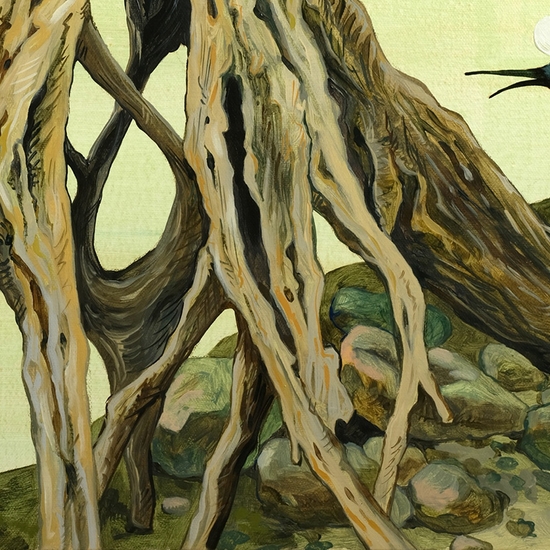 Detail of 'A Lake Day'
