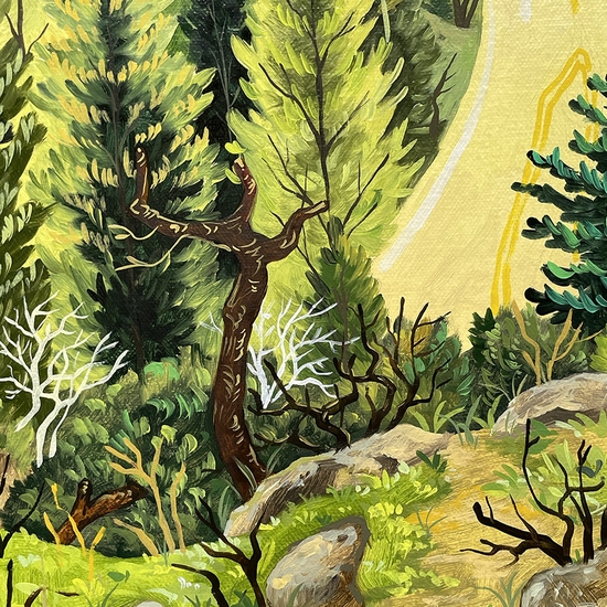 Detail of 'Cape Perpetua'