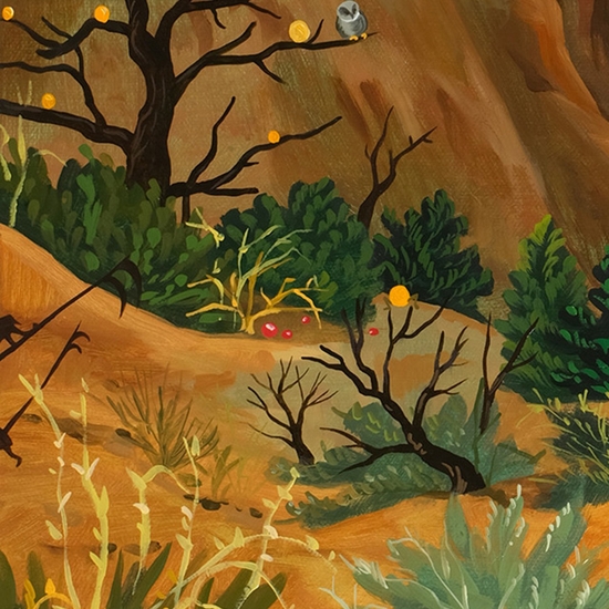 Detail of 'Devil's Garden'