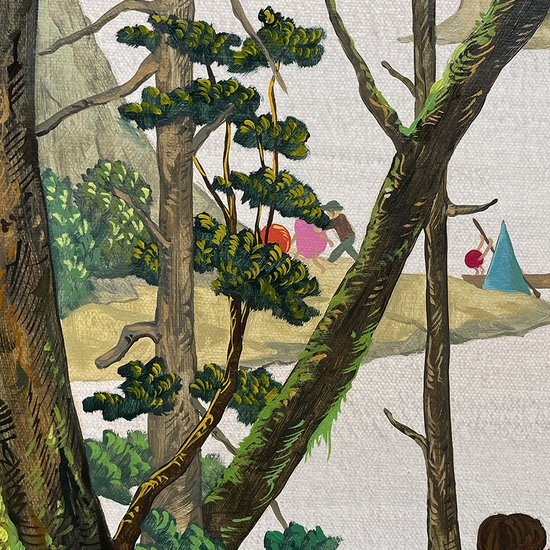 Detail of 'Hidden Hand Camp'