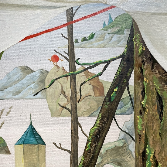 Detail of 'Hidden Hand Camp'
