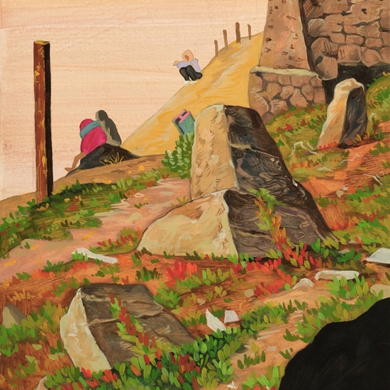 Detail of 'Land's End'