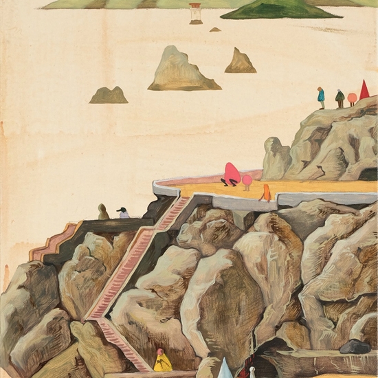 Detail of 'Land's End'