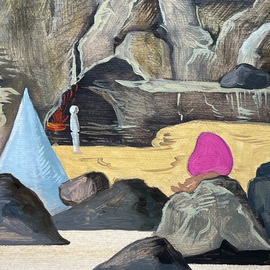Detail of 'Land's End'