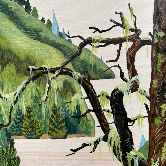 Detail of 'Ross Lake'