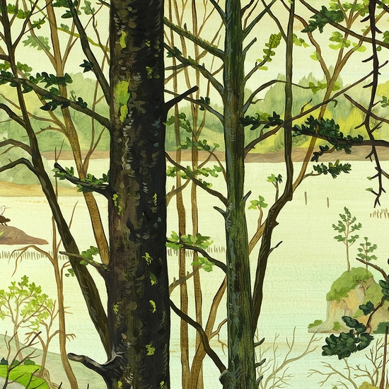 Detail of 'Ruby Island'