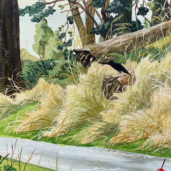 Detail of 'Ruby Island'