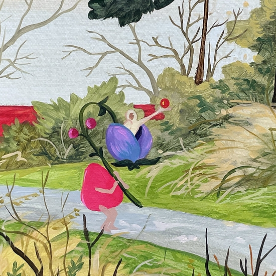 Detail of 'Ruby Island'