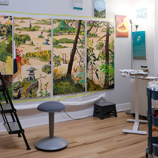 Inside Hyunjeong Lim's studio, 2026