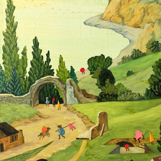 Detail of 'Tank Hill'
