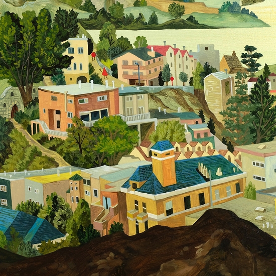 Detail of 'Tank Hill'