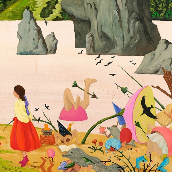 Detail of 'Waterfalls'