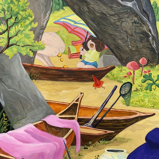 Detail of 'Waterfalls'