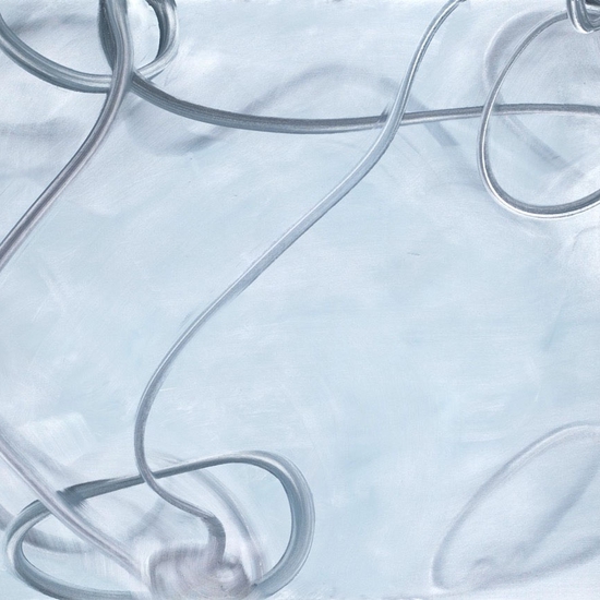 Mark Sheinkman: Livonia, Oil on canvas, 48 x 72 inches