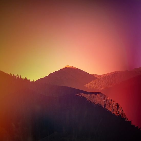Terri Loewenthal, Cinnamon Peak (Ute Land), 2023, Archival pigment print, 30 x 40 inches, 42 x 56 inches, Each edition of 3