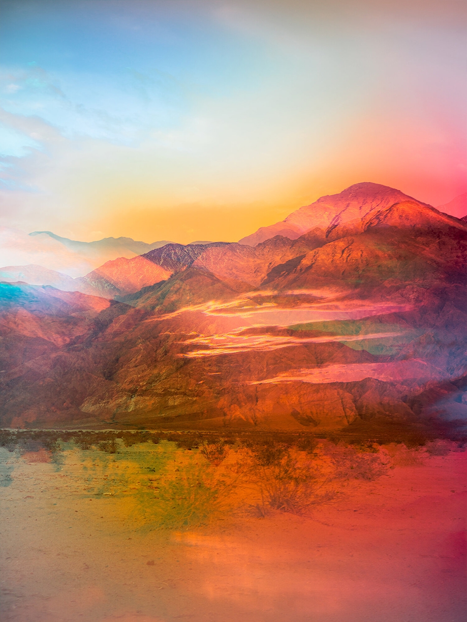 Terri Loewenthal, Psychscape 193 (Messenger Mountain, CA), 2020, Archival pigment print, 40 x 30 inches, Edition of 3