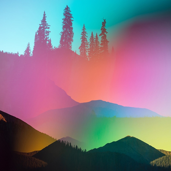 Terri Loewenthal, Psychscape 394 (West Maroon Wilderness, CO), 2022, Archival pigment print, 30 x 40 inches, Edition of 3