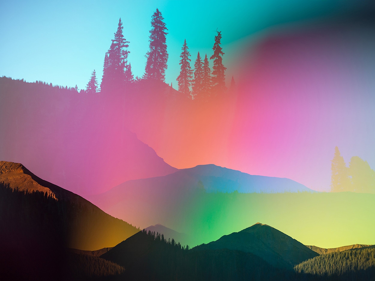 Terri Loewenthal, Psychscape 394 (West Maroon Wilderness, CO), 2022, Archival pigment print, 30 x 40 inches, Edition of 3