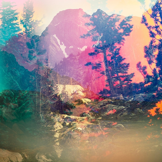 Terri Loewenthal, Psychscape 677 (Pine Creek Lake, MT), 2021,  Archival pigment print, 40 x 30 inches, Edition of 3