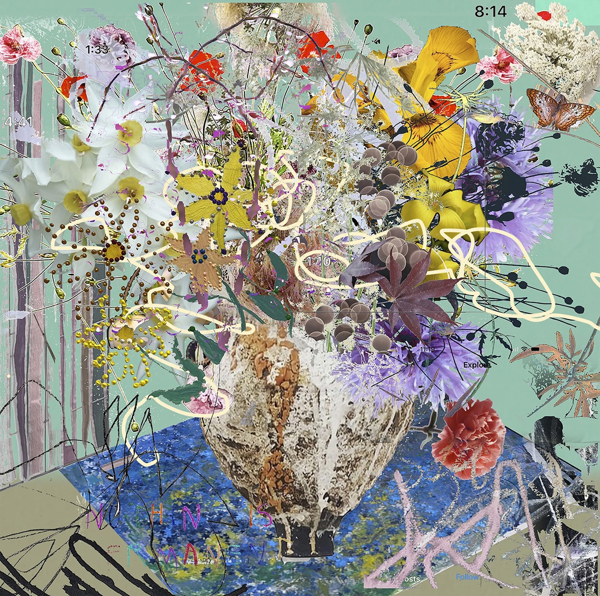 Irene Mamiye: Homage 4323, 2022, Archival pigment print, 36 x 36.5 inches