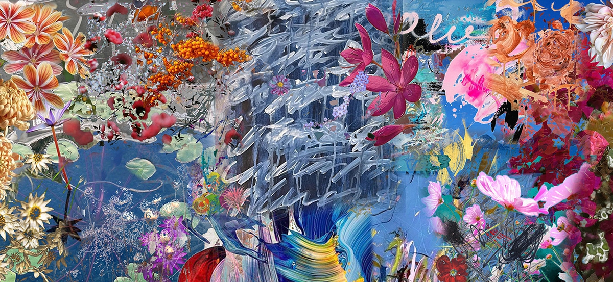 Irene Mamiye: Homage 5230, 2022, Edition of 5, Archival pigment print, 35 x 78 inches