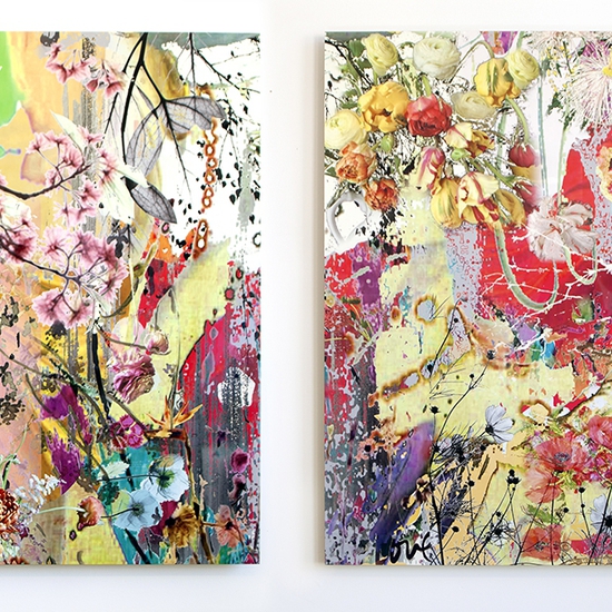 Irene Mamiye: Homage 7867 Diptych, 2017, Archival pigment print, 36 x 72 inches (36x36 inch each panel)