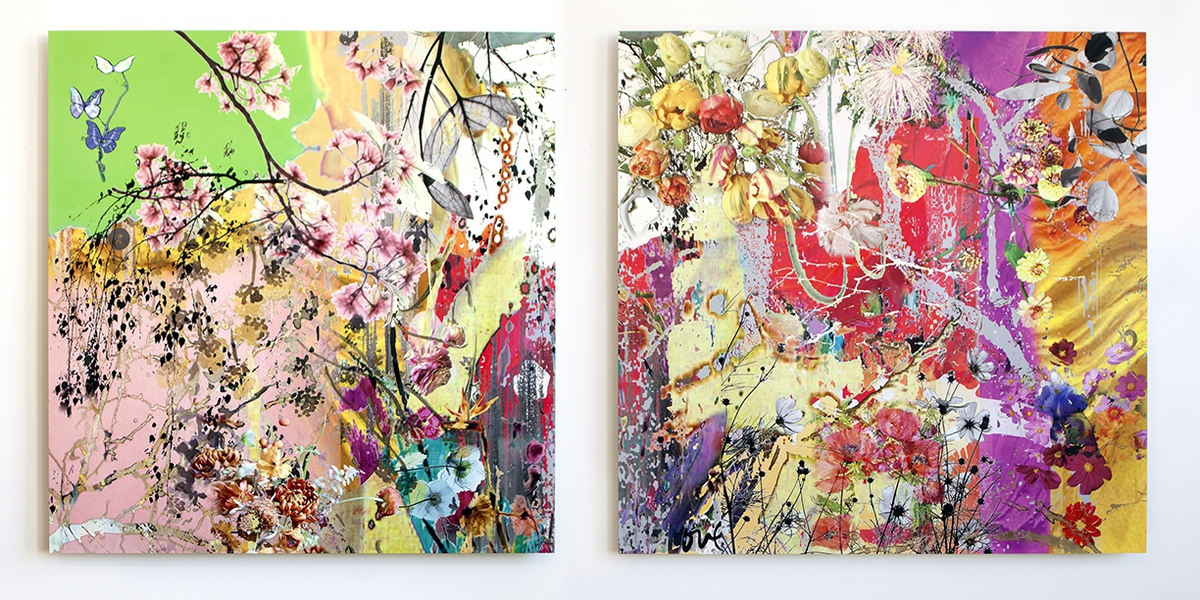 Irene Mamiye: Homage 7867 Diptych, 2017, Archival pigment print, 36 x 72 inches (36x36 inch each panel)