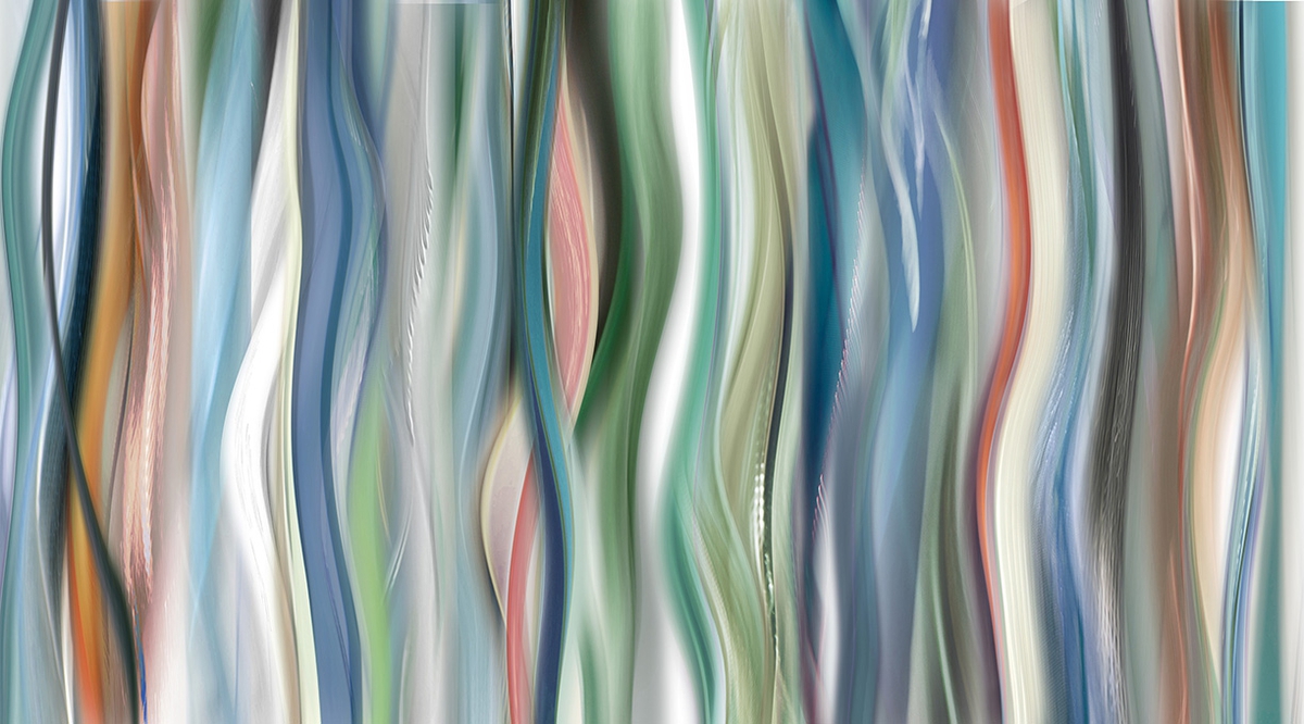 Irene Mamiye: Veils 1984, 2017, Archival pigment print, 40 x 72 inches