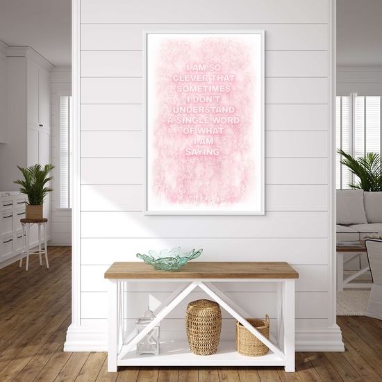 Installation view of "Clever You (I AM SO CLEVER THAT SOMETIMES I DON’T UNDERSTAND A SINGLE WORD OF WHAT I AM SAYING — OSCAR WILDE)"
