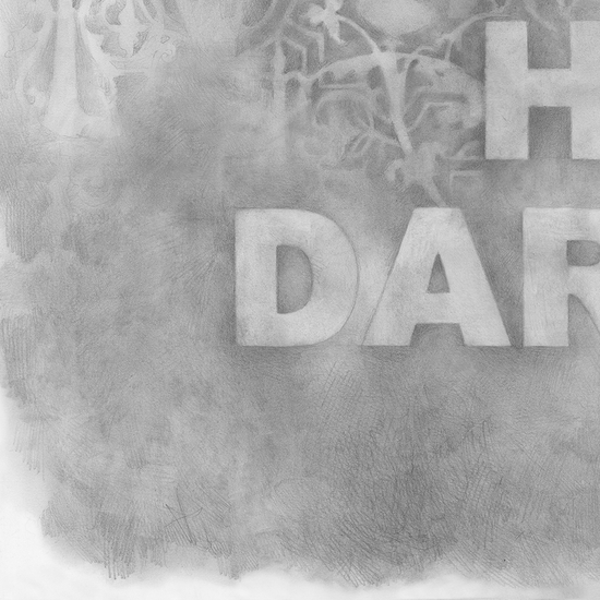 Detail of 'Even The Moon'