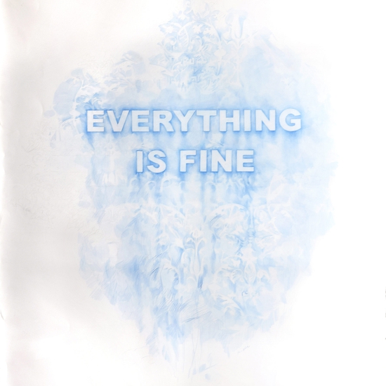 Amanda Manitach: Everything Is Fine, 2017, Color pencil on paper, 60.75 x 51.25 inches