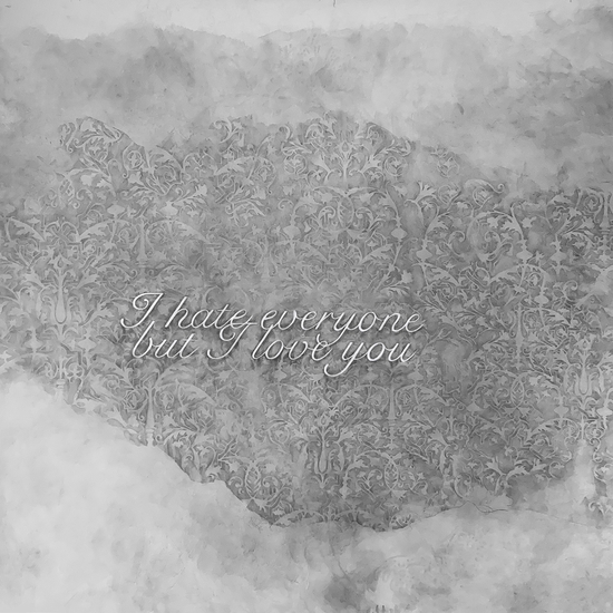 Amanda Manitach: I Hate Everyone But I Love You, 2021, Graphite on paper, 51.5 x 52.5 inches