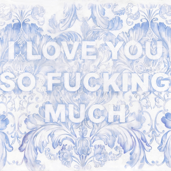Amanda Manitach: I Love You So Fucking Much, 2020, Colored pencil on paper, 22 x 30 inches