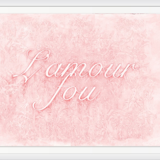 Amanda Manitach: L'amour Fou, 2021, Colored pencil on paper, 22.5 x 30.25 inches (framed dimensions: 26 x 33.75 x 1.75 inches)