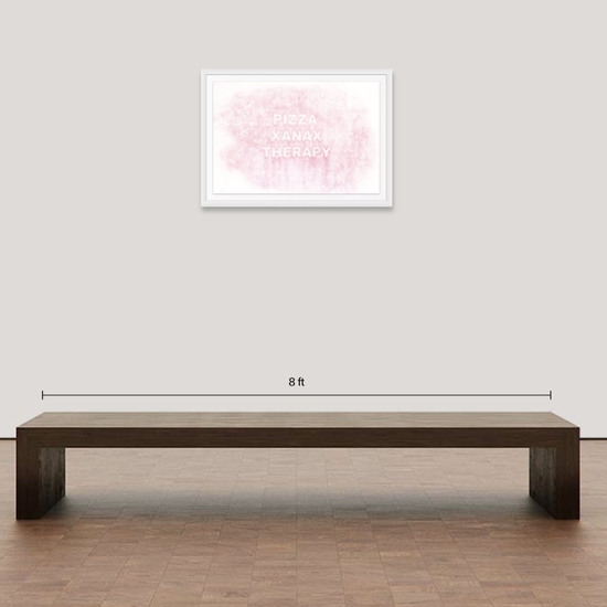 Mockup of "Pizza, Xanax, Therapy"