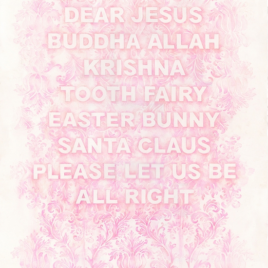 Amanda Manitach: Please Let Us Be, 2020, Colored pencil on paper, 40 x 26 inches