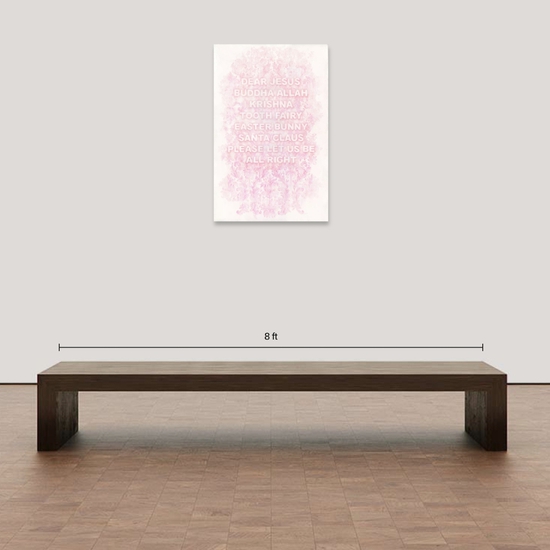 Mockup of "Please Let Us Be"
