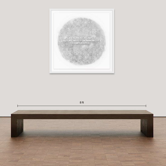 Mockup of "The Simple Life"