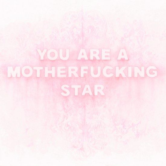 Amanda Manitach: You Are a Motherfucking Star, 2018, Colored pencil on paper, 26 x 40 inches