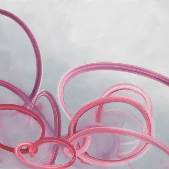 Mark Sheinkman: Maple, Oil on canvas, 32 x 54 inches