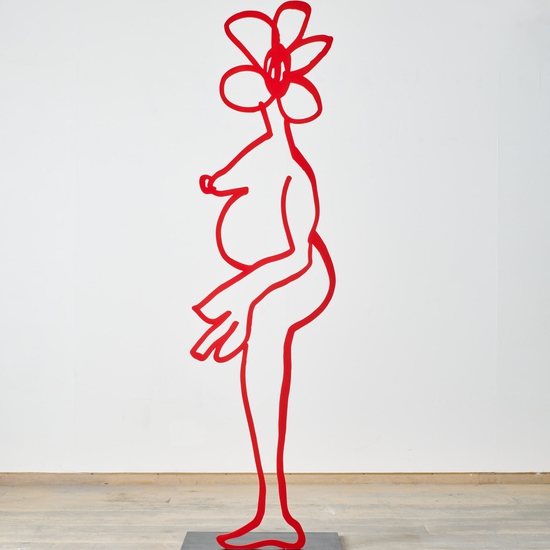 New Annie Morris sculpture for her 2018 solo show