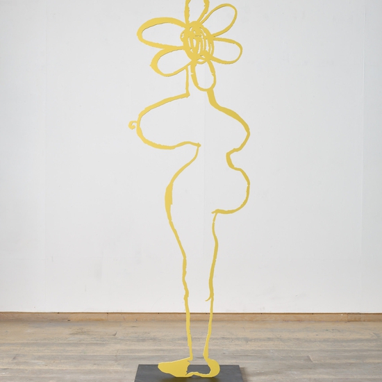 New Annie Morris sculpture for her 2018 solo show