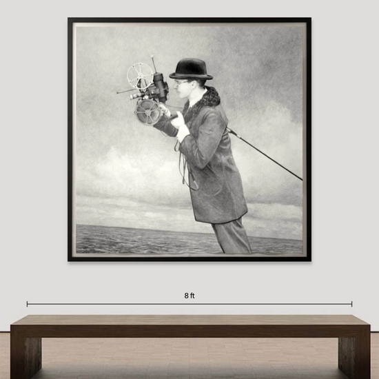 Spatial mockup of 'Barnum Was Constantly Making Ill-advised Improvements to the Arctic Re-Projector'