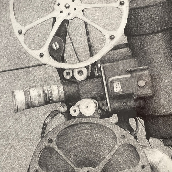 Detail of 'Barnum Was Constantly Making Ill-advised Improvements to the Arctic Re-Projector'